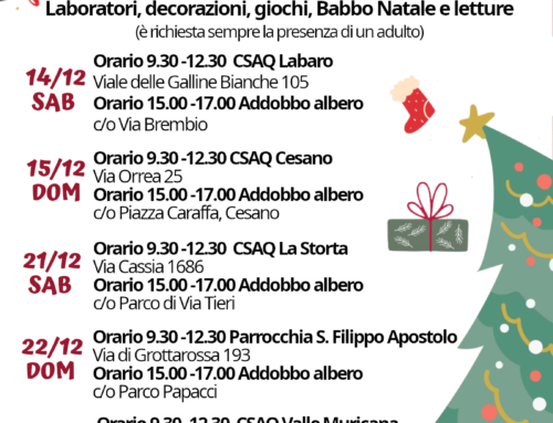 Babbo Natale is coming to… Municipio Roma XV