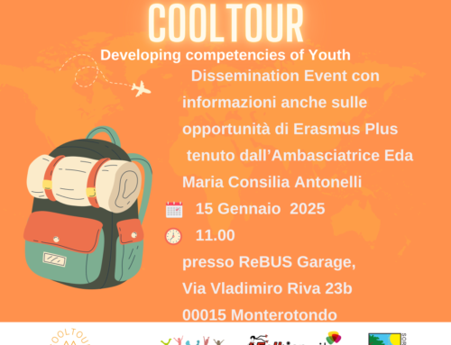 CoolTour Project: Dissemination Event e informazioni sulle opportuinità Erasmus+